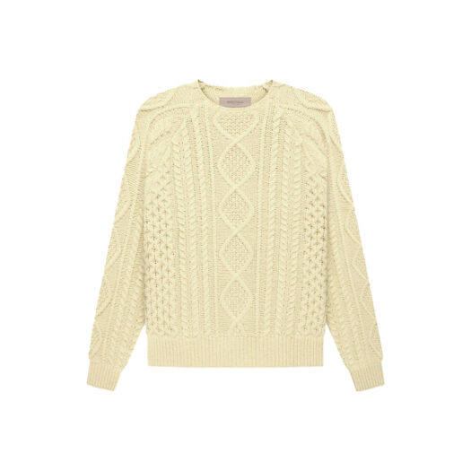 Fear of God Essentials Cable Knit Canary