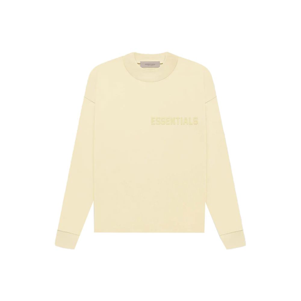 Fear of God Essentials LS Tee CanaryFear of God Essentials LS Tee ...