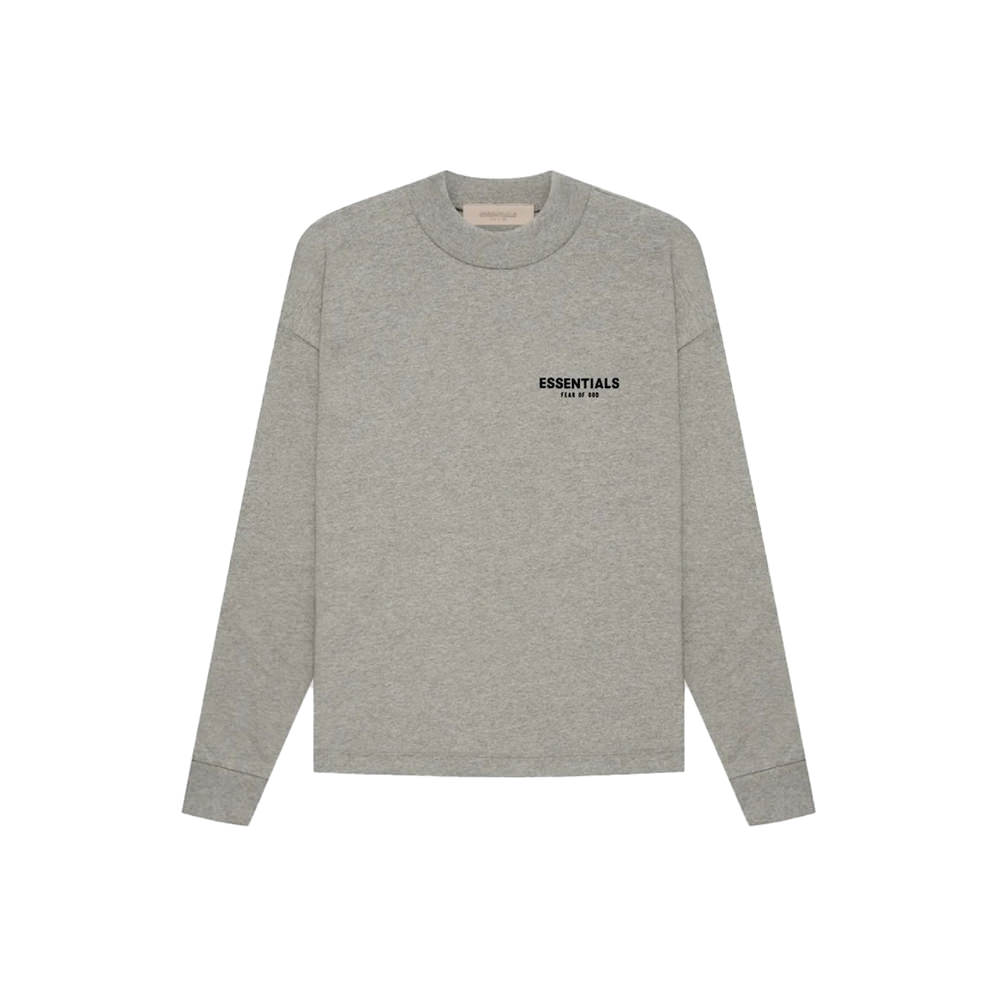 Fear of God Essentials LS Tee Dark OatmealFear of God Essentials LS Tee ...