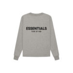Fear of God Essentials Relaxed Crewneck Dark Oatmeal