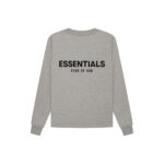 Fear of God Essentials Relaxed Crewneck Dark Oatmeal