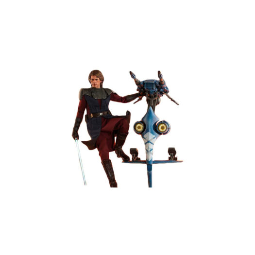 Hot Toys Star Wars Clone Wars Anakin Skywalker & STAP Action Figure