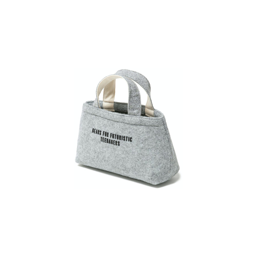 Human Made Felt Small Tote Bag GreyHuman Made Felt Small Tote Bag