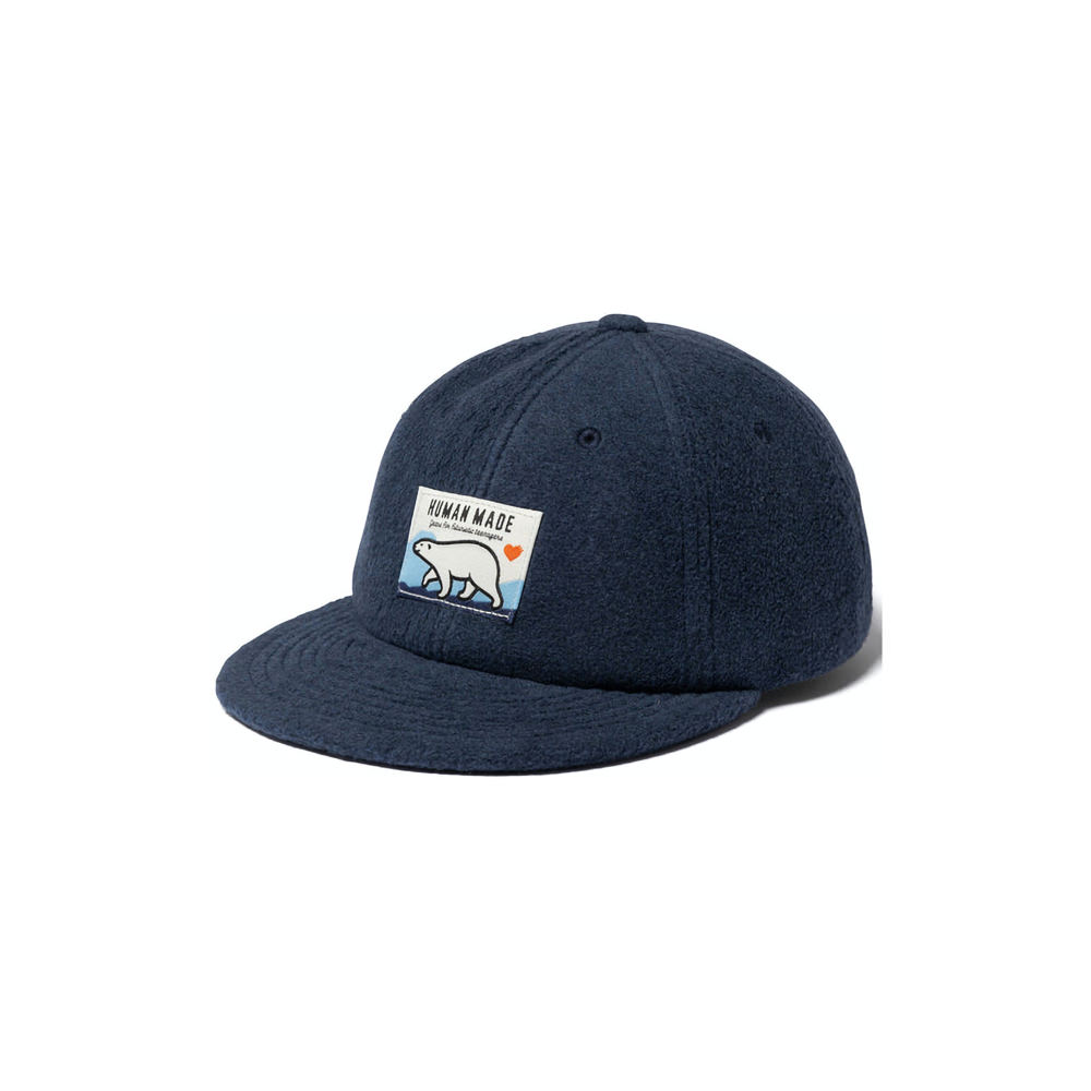 Human Made Fleece Cap NavyHuman Made Fleece Cap Navy - OFour