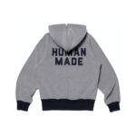 Human Made Fleece Half-Zip Hoodie Grey