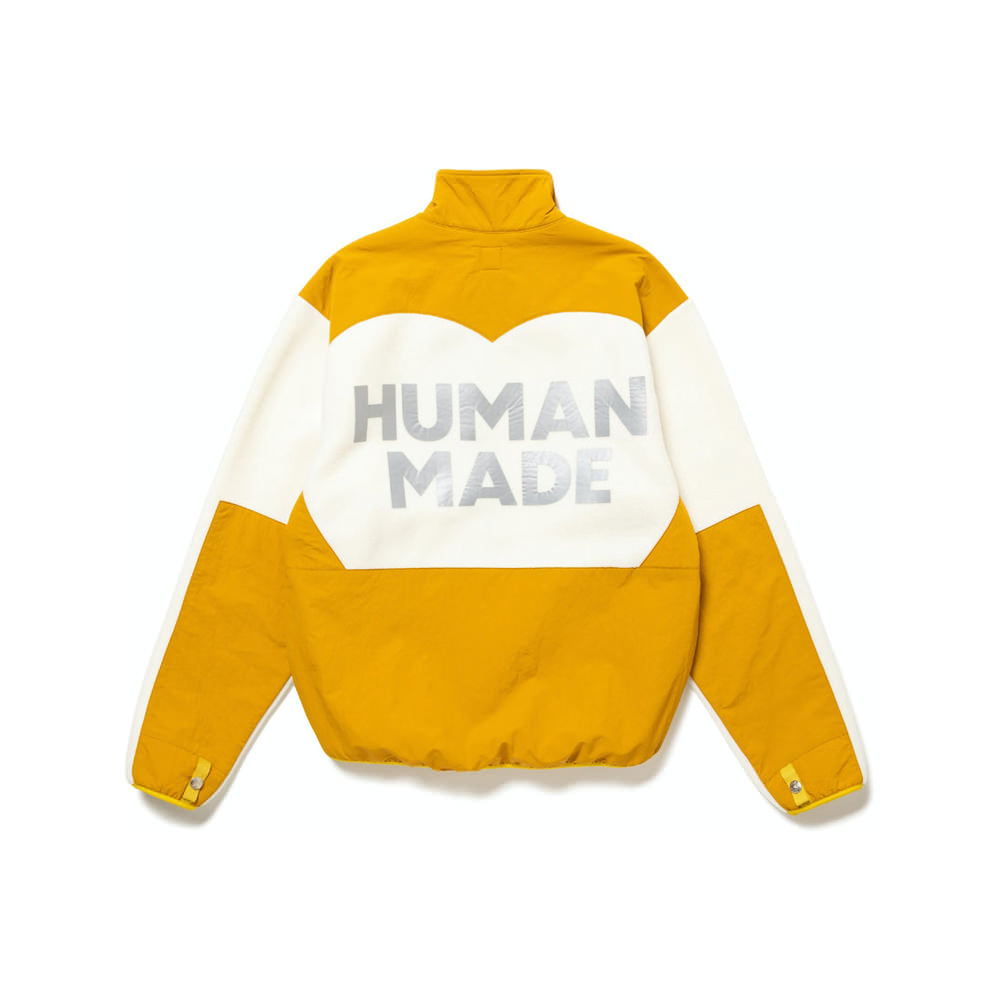 Human Made Fleece Jacket WhiteHuman Made Fleece Jacket White - OFour