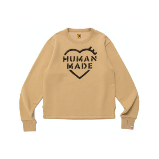Human Made Military Sweatshirt #1 Sweatshirt Beige