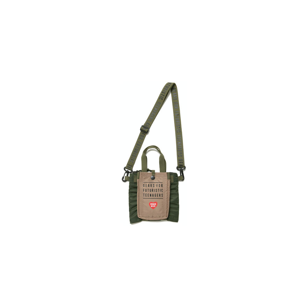 Human Made Mini Helmet Bag Olive Drab KhakiHuman Made Mini Helmet Bag