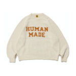 Human Made Rabbit Raglan Knit Sweater White