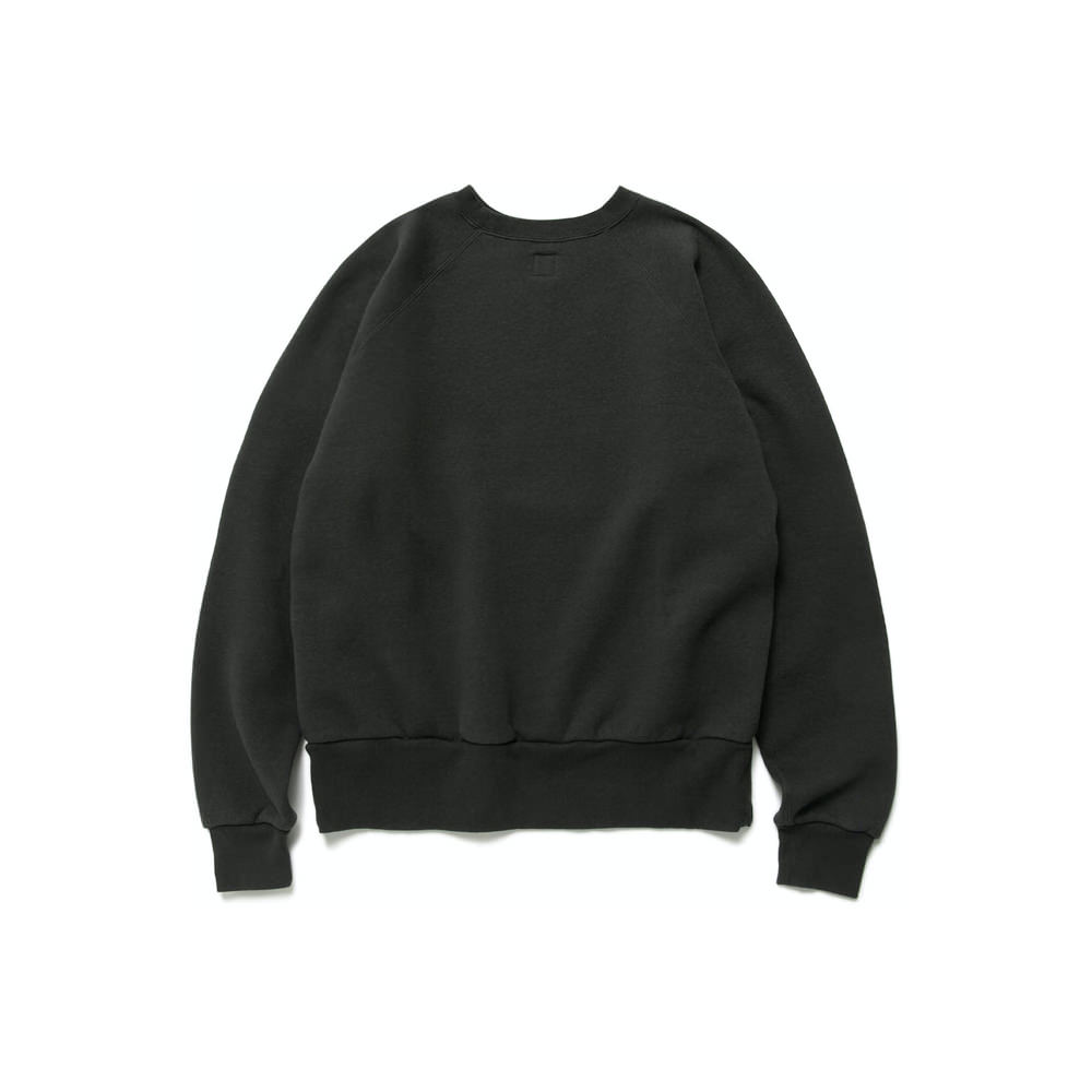 Human Made Raglan Crew Neck Sweatshirt BlackHuman Made Raglan Crew