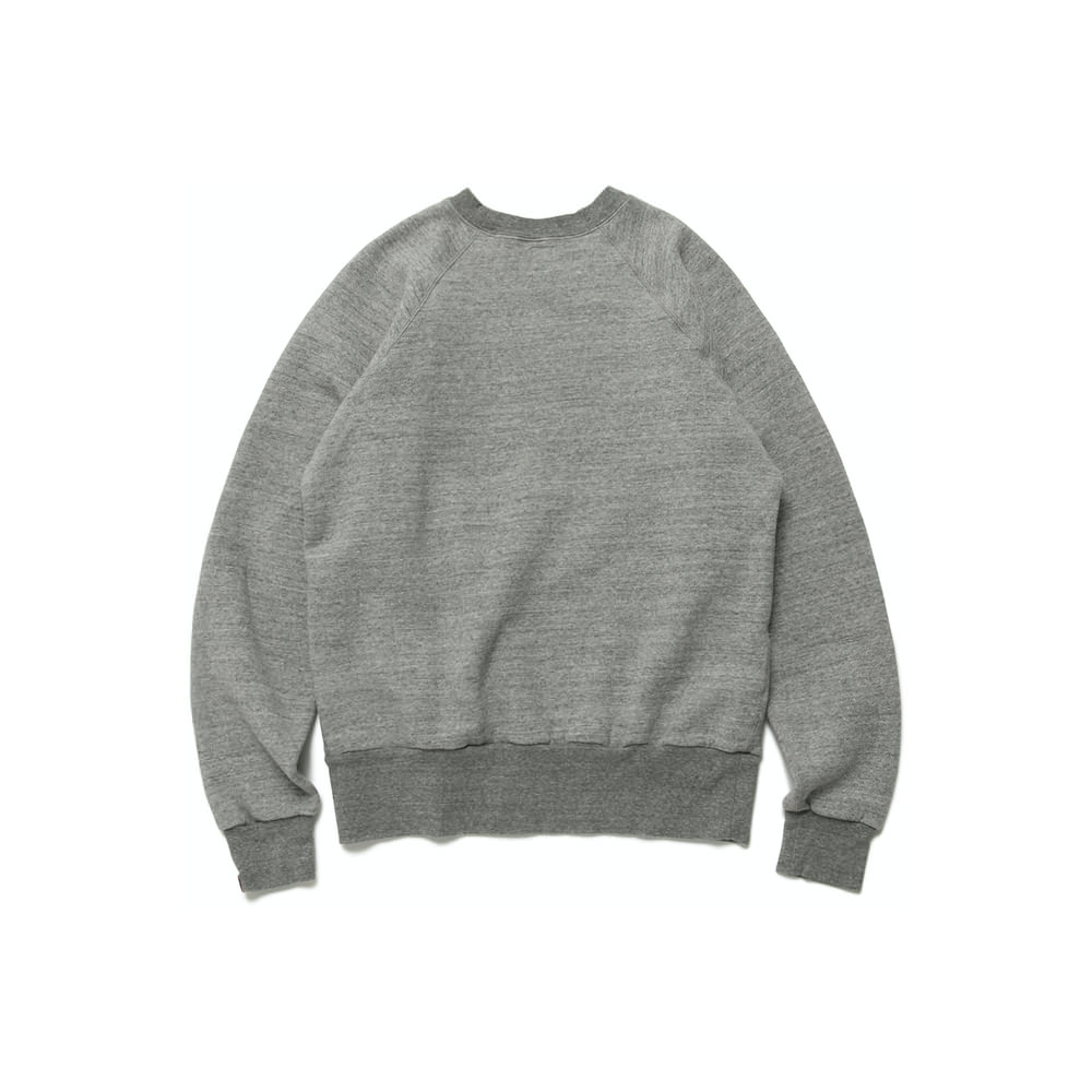 Human Made Raglan Crew Neck Sweatshirt GreyHuman Made Raglan Crew Neck  Sweatshirt Grey - OFour