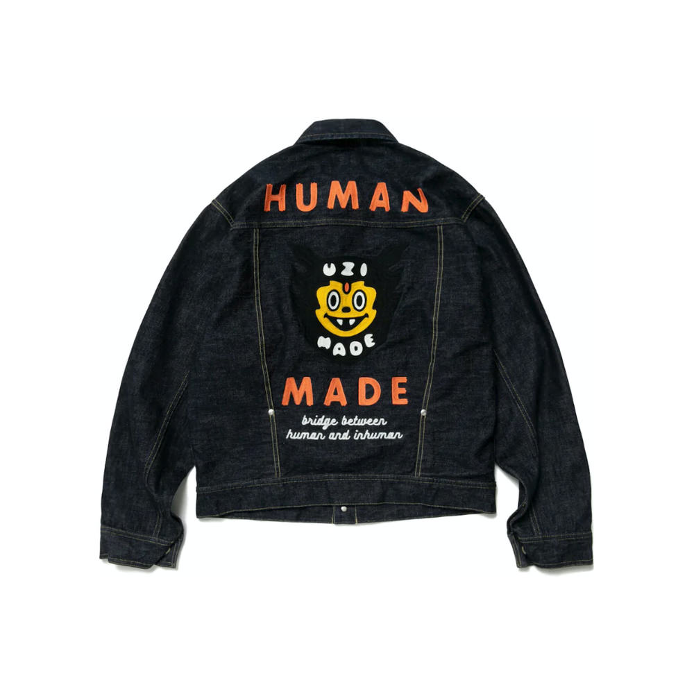 HUMAN MADE】 UZI MADE DENIM JACKET 【S】-