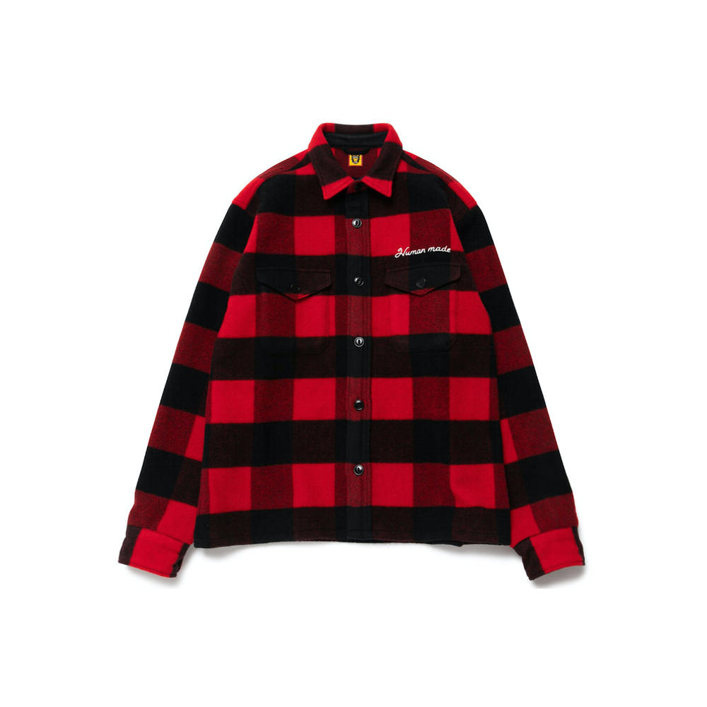 Human Made Wool Overshirt RedHuman Made Wool Overshirt Red - OFour