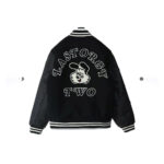 Human Made x Verdy x Undercover Last Orgy 2 ComplexCon Exclusive Varsity Jacket Black