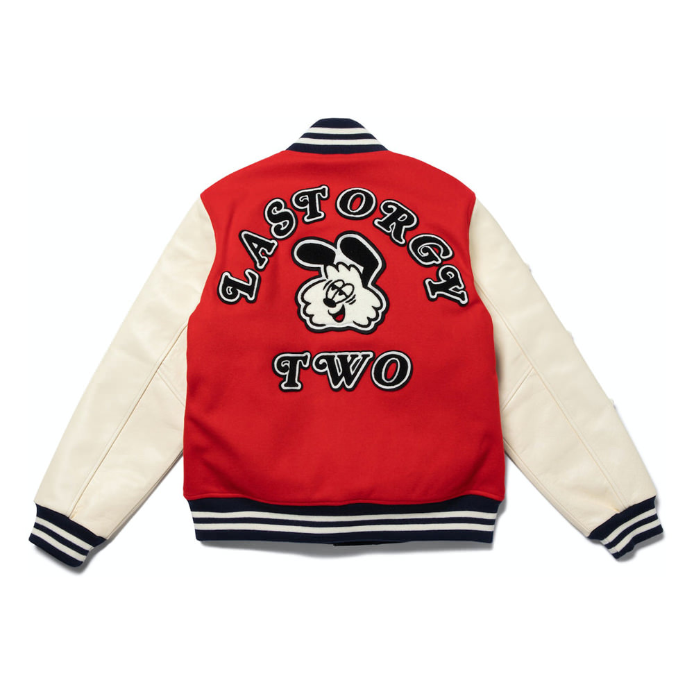 Human Made x Verdy x Undercover Last Orgy 2 Osaka Shinsaibashi Exclusive  Varsity Jacket Navy Red