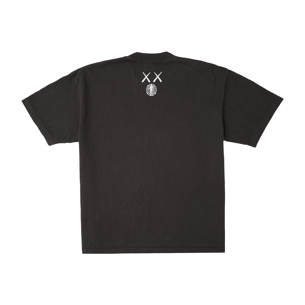 KAWS For Kid Cudi Moon Man Tee Vintage BlackKAWS For Kid Cudi Moon  