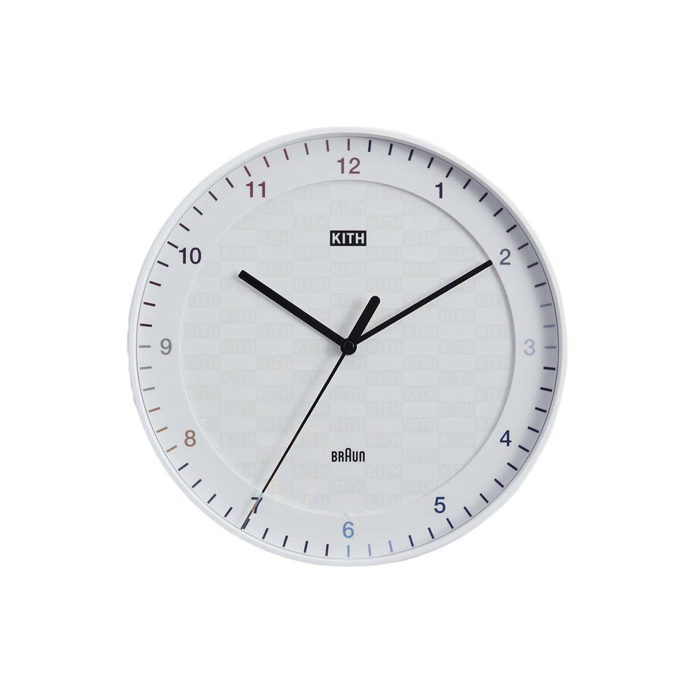 Kith for Braun BC17 Wall Clock White