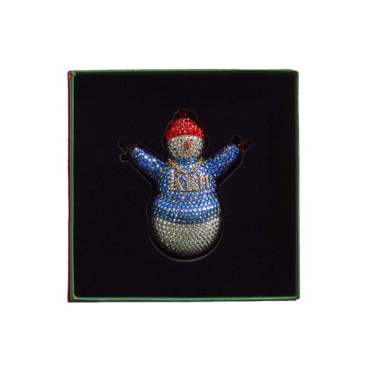 Kith for Swarovski Kithmas Snowman Ornament Multi