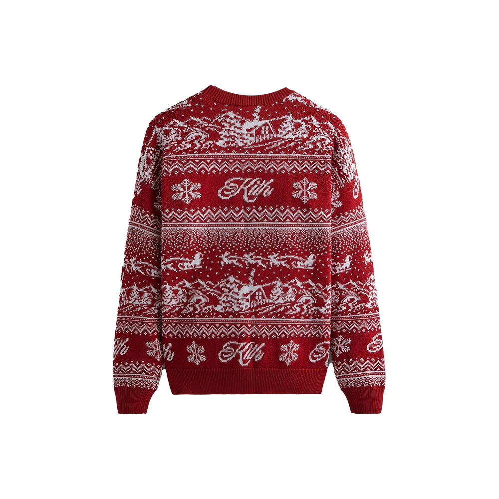 Kith Kithmas Sweater RedKith Kithmas Sweater Red OFour