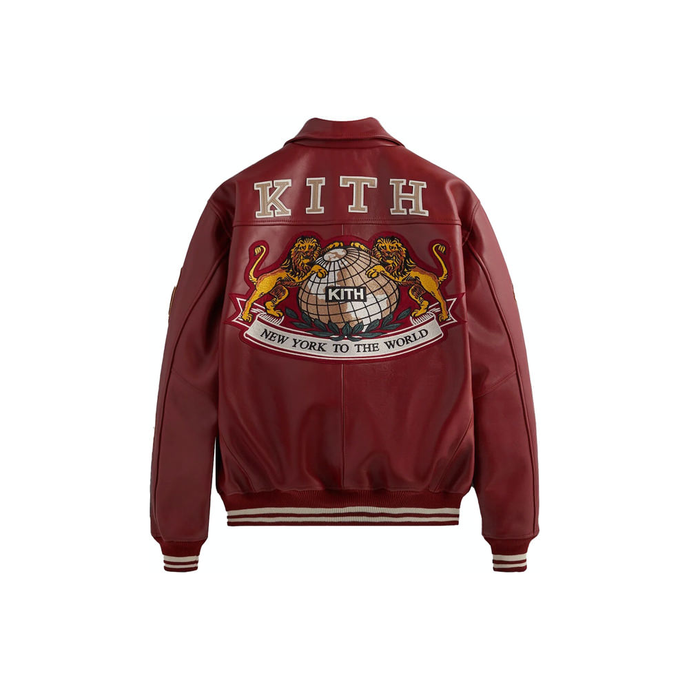 Kith Leather Coaches Jacket (値下げ) - レザージャケット