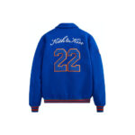 Kith New York Knicks Wool Coaches Jacket Royal