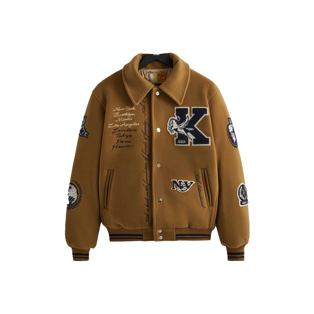 Kith Wool Coaches Jacket DoradoKith Wool Coaches Jacket Dorado - OFour