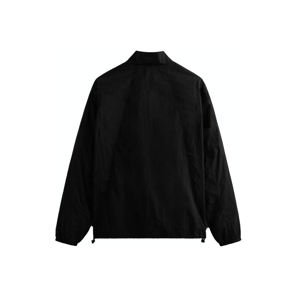 Kith Wrinkle Nylon Windsor Panelled Track Jacket Black