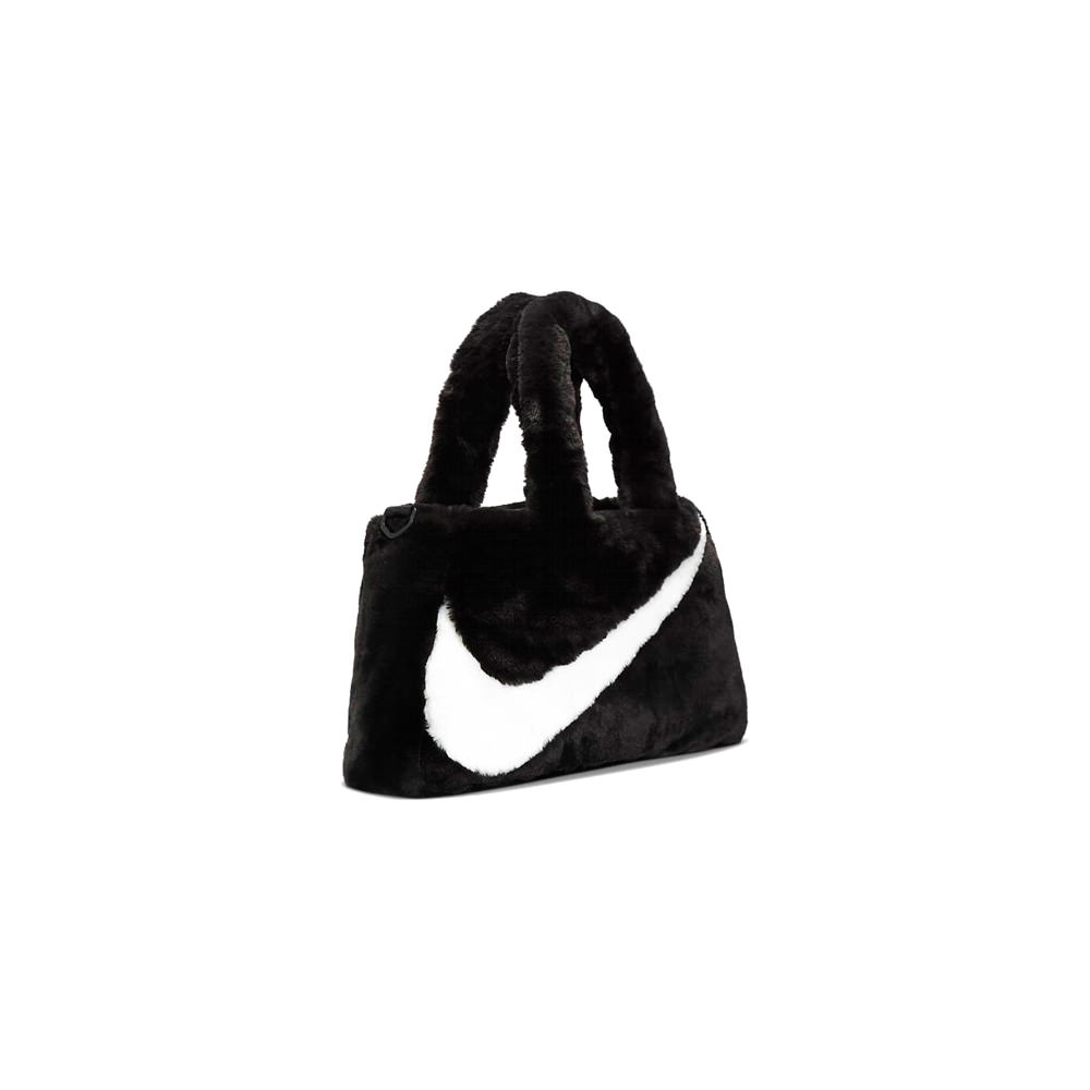 Nike Faux Fur Tote Bag BlackNike Faux Fur Tote Bag Black - OFour