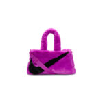 Nike Faux Fur Tote Bag Vivid Purple