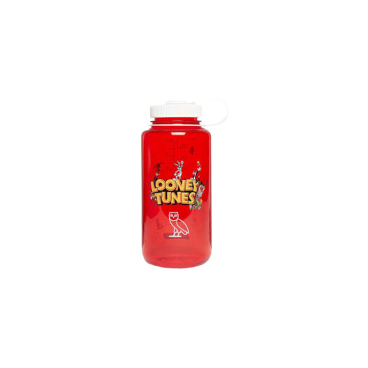 OVO x Looney Tunes X Nalgene 32 Oz Wide Mouth Bottle Red