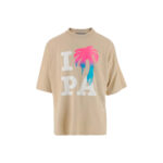 Palm Angels I Love PA T-Shirt Beige/Multi