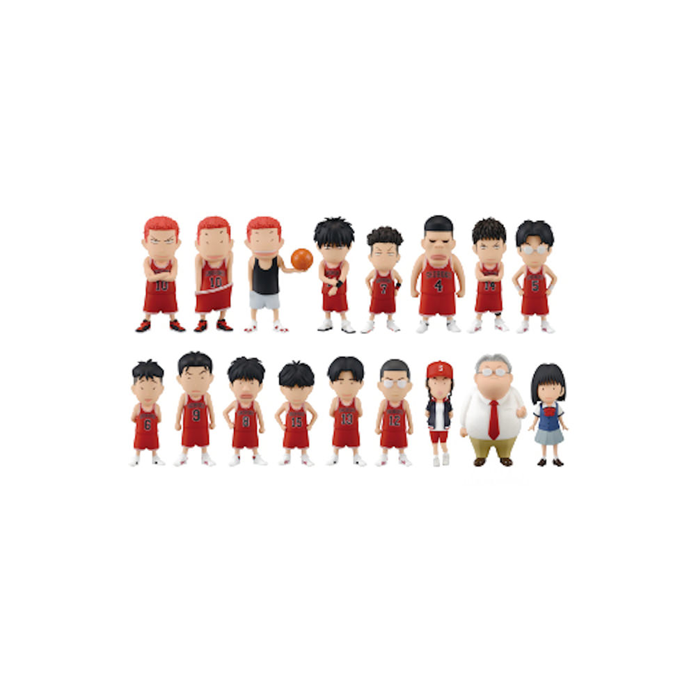 Slum Dunk Collection Shohoku Figure Set Red