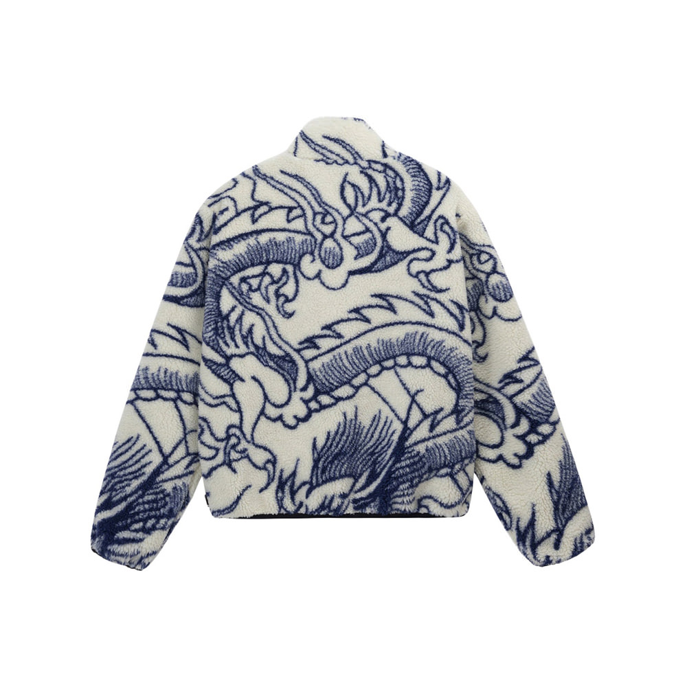 Stussy Dragon Sherpa Jacket