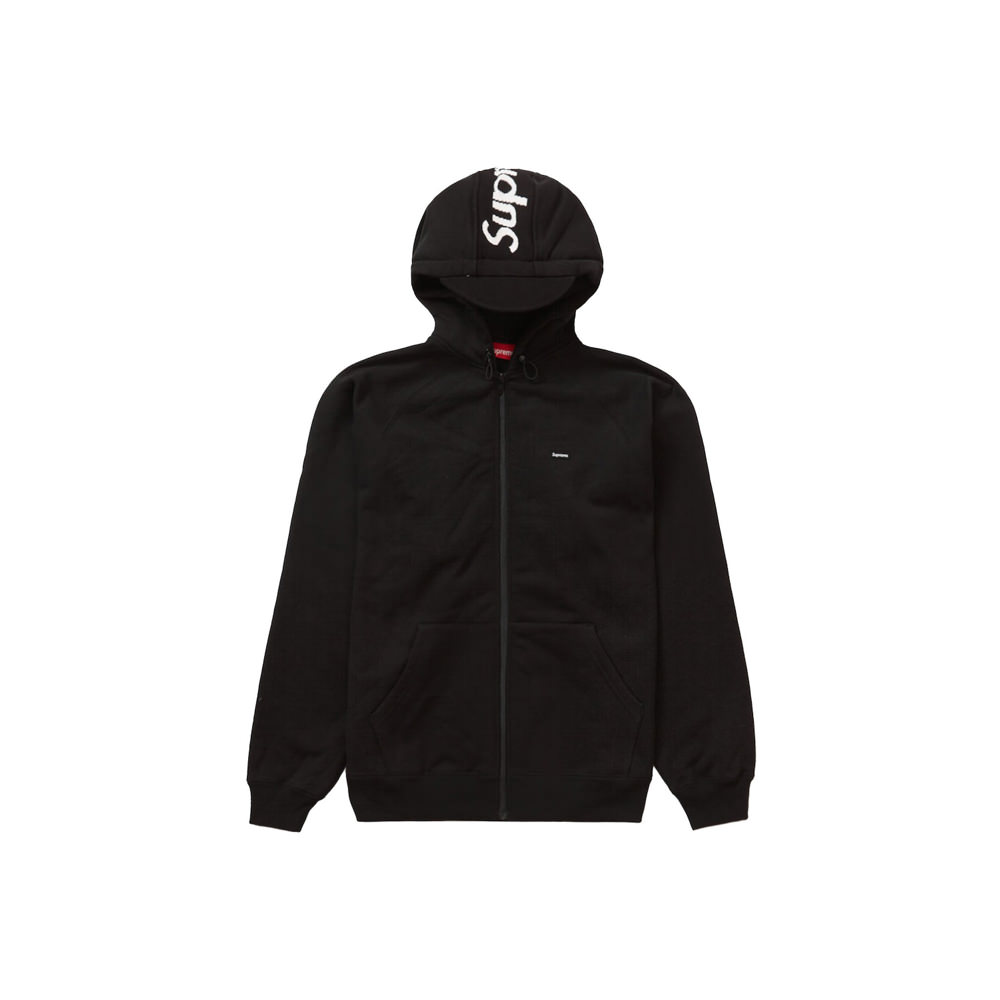 Supreme Brim Zip Up Hooded Sweatshirt Black