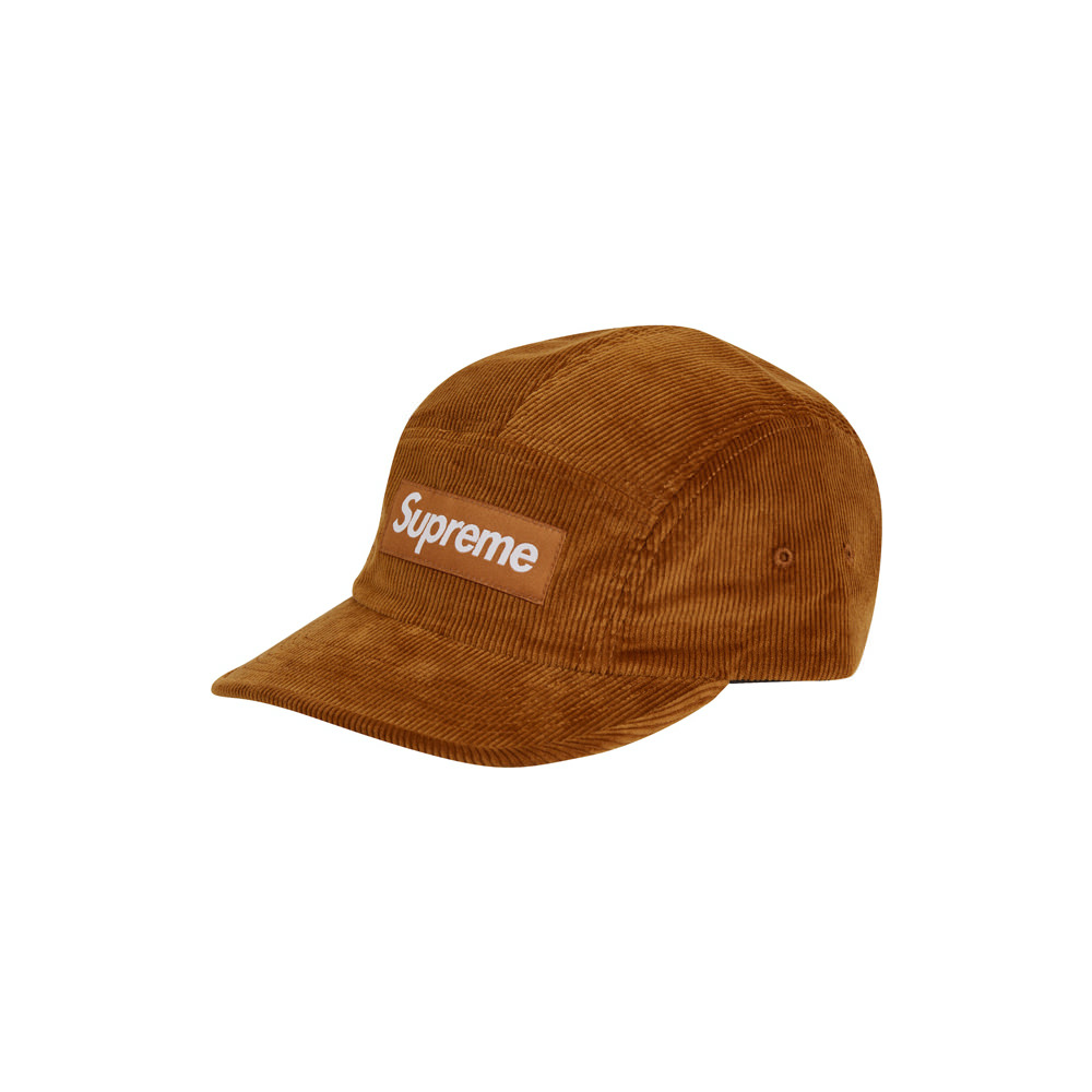 Supreme Corduroy Camp Cap (FW22) Burnt OrangeSupreme