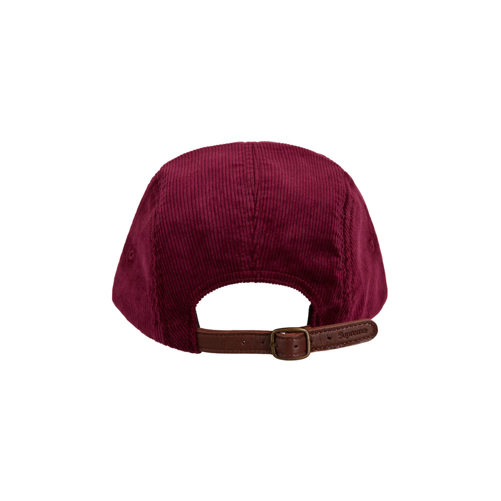 Supreme Corduroy Camp Cap (FW22) Magenta