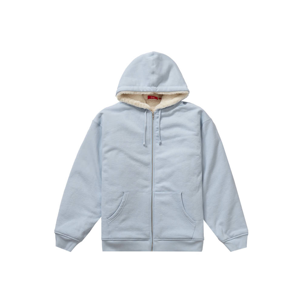 Hoodie with fur outlet inside