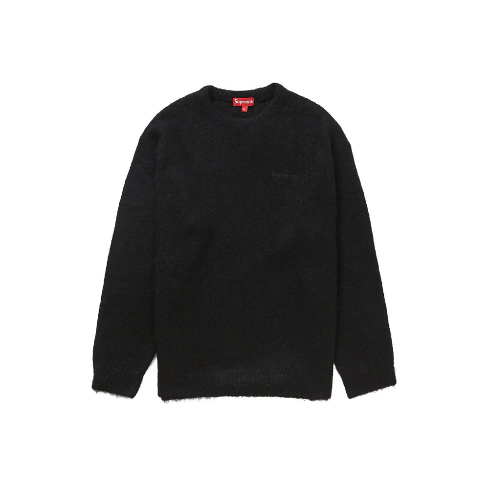 Supreme 22fw Mohair Sweater 黒 Lサイズ - ニット