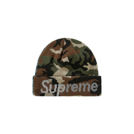 LOT OF 2* Supreme Light Blue Rose Beanie & Dark Blue Interstate Beanie  FW22