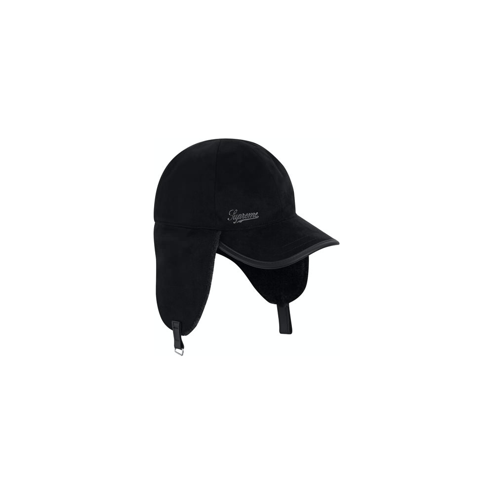 Supreme Shearling Earflap 6-Panel Black