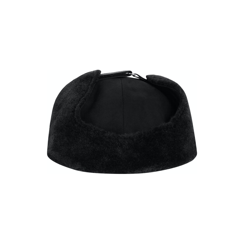 Supreme Shearling Earflap 6-Panel Black