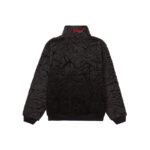 Supreme Spyder Web Polar Fleece Jacket Brown