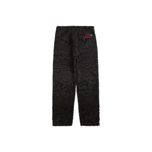 Supreme Spyder Web Polar Fleece Pant Black