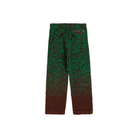 Supreme Spyder Web Polar Fleece Pant Brown