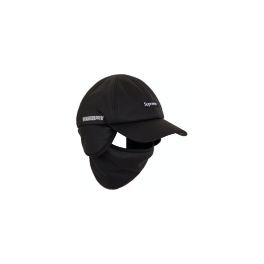 Supreme WINDSTOPPER Facemask 6-Panel Black