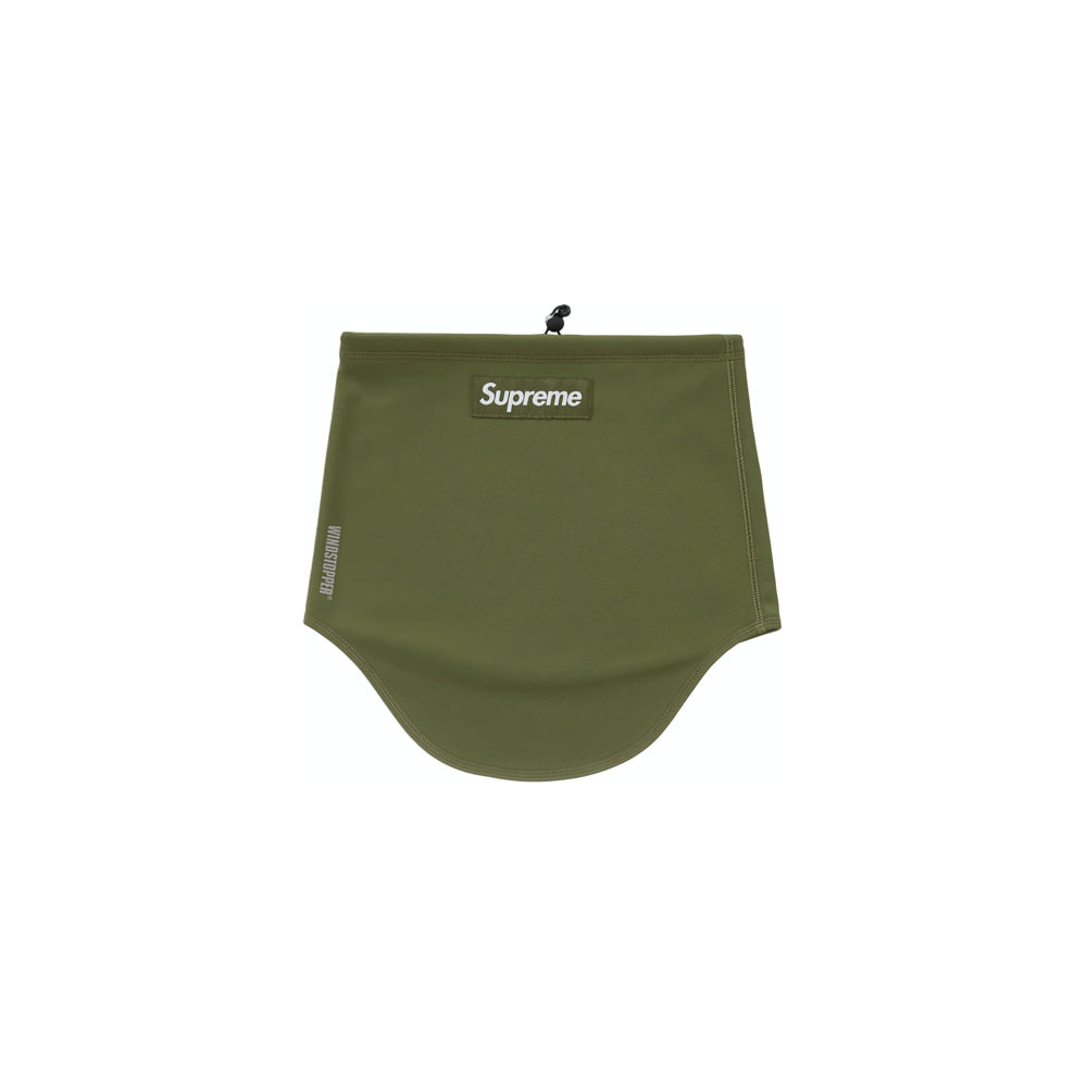 Supreme WINDSTOPPER Neck Gaiter (FW22) Dark OliveSupreme