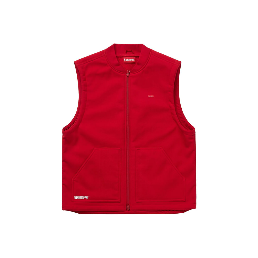 Supreme WINDSTOPPER Work Vest RedSupreme WINDSTOPPER Work