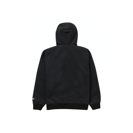 Supreme WINDSTOPPER Zip Up Hooded Sweatshirt (FW22) Black