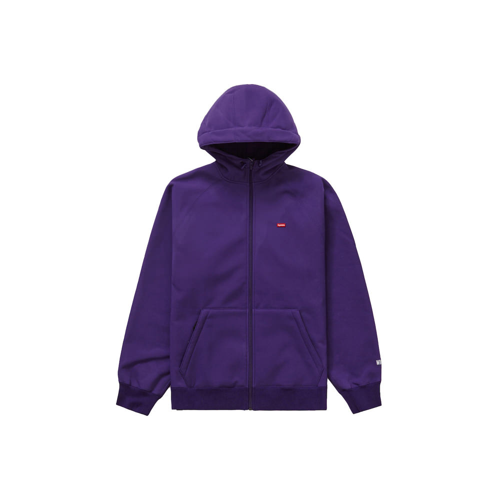 Supreme WINDSTOPPER Zip Up Hooded Sweatshirt (FW22) Dark