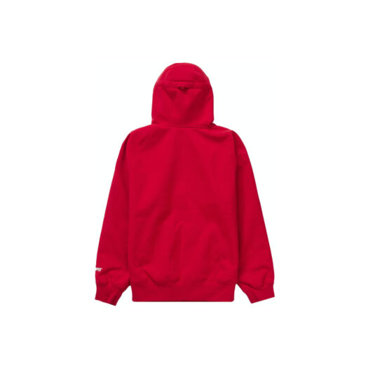 Supreme WINDSTOPPER Zip Up Hooded Sweatshirt (FW22) Red